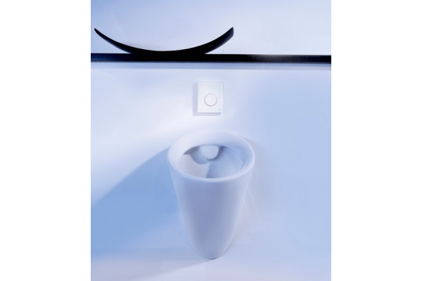 Кнопка смыва Tece Loop Urinal белая механическая
