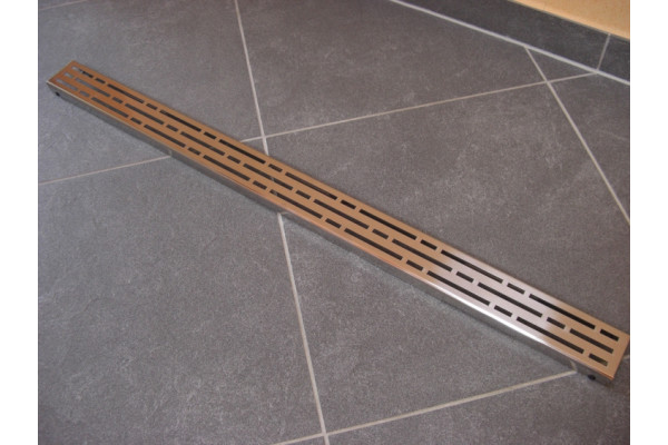 Душевой лоток Tece TECEdrainline 6012001 120 см комплект хром, в пол около стены