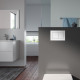 Система инсталляции для унитазов Tece Base 9400413_ 4 в 1 с кнопкой смыва, 50x16x112 см,  в стиле hi-tech