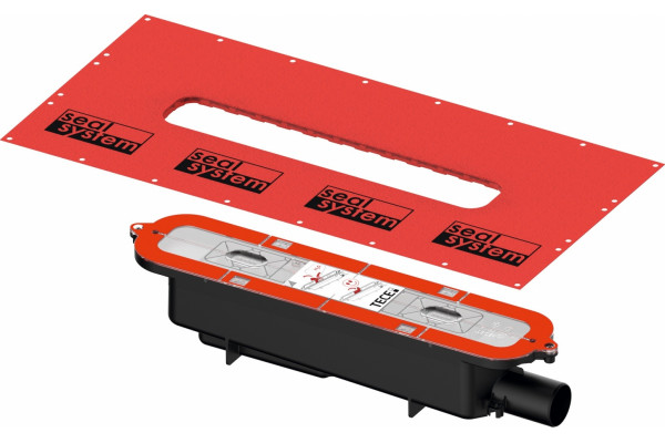 Сифон для душевого лотка Tece Drainprofile 673001 DN 40 выпуск боковой