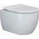 Комплект 3 в 1 инсталляция Tece Loop K440921 + Подвесной унитаз Ceramica Nova Play CN3001 с кнопкой смыва, в стиле hi-tech в стиле hi-tech