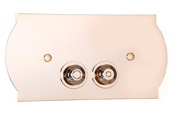 Кнопка смыва Tiffany World TW300.4gold механическая