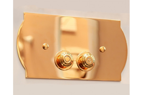 Кнопка смыва Tiffany World TW300.3oro механическая