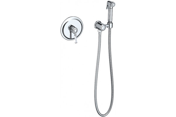 Гигиенический душ Timo Arisa 5309/00SM chrome С ВНУТРЕННЕЙ ЧАСТЬЮ хром, шланг 120 см