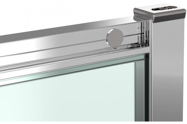 Душевой уголок Timo Altti ALTTI-609 Clean Glass 90х90 см четверть круга, двери раздвижные