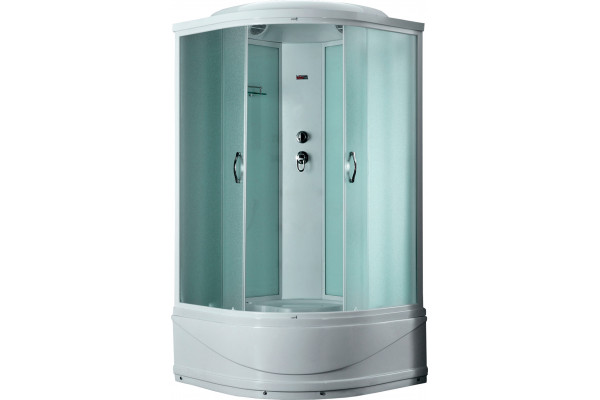 Душевая кабина Timo Eco TE-0780 P четверть круга, поддон глубокий, стекло матовое
