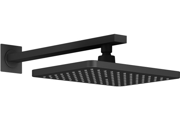 Душевой комплект Timo Petruma SX-5149/03SM черный, С ВНУТРЕННЕЙ ЧАСТЬЮ, шланг металлический 150 см