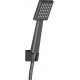 Душевой комплект Timo Tetra-Thermo SX-0179/03SM черный, С ВНУТРЕННЕЙ ЧАСТЬЮ, шланг металлический 150 см
