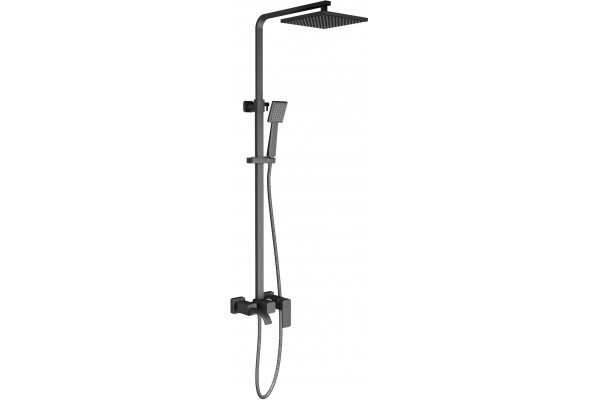 Душевая стойка Timo Selene SX-1013/03 черная цвет черный, штанга 139.1 см