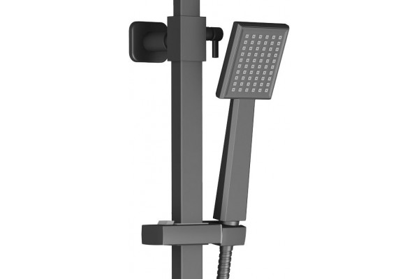 Душевая стойка Timo Selene SX-1013/03 черная цвет черный, штанга 139.1 см
