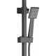 Душевая стойка Timo Selene SX-1030/03 черная цвет черный, штанга 142.1 см