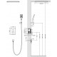 Душевой комплект Timo Selene SX-2029/00SM хром, шланг металлический 150 см