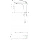 Смеситель Timo Helmi 4061/03F для раковины однорычажный, черный