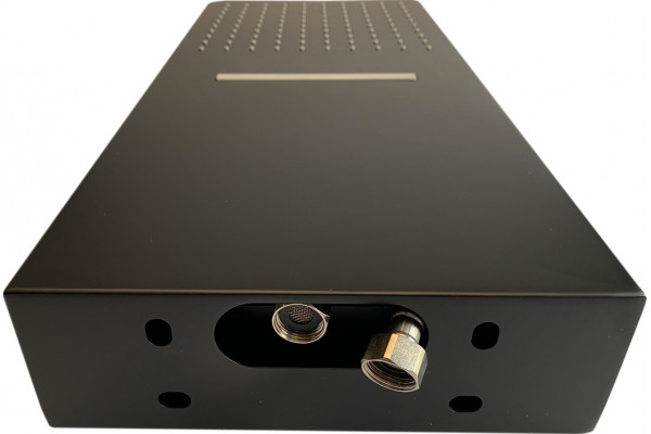 Душевой комплект Timo Briana SX-7119/03SM С ВНУТРЕННЕЙ ЧАСТЬЮ, черный, шланг металлический 150 см