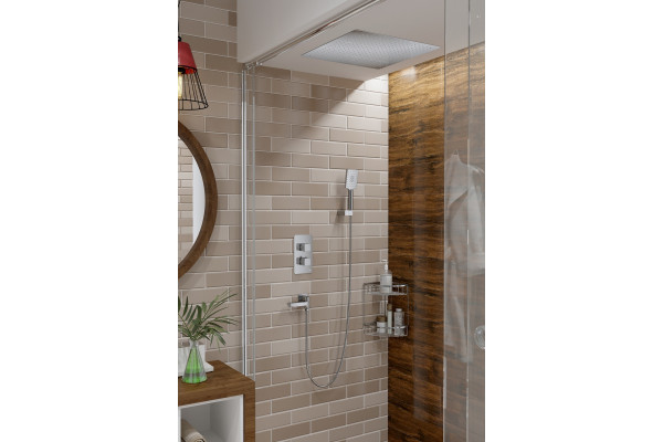 Душевой комплект Timo Petruma SX-5019/00SM С ВНУТРЕННЕЙ ЧАСТЬЮ, хром, шланг металлический 150 см