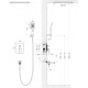 Душевой комплект Timo Selene SX-2039/00SM С ВНУТРЕННЕЙ ЧАСТЬЮ, хром, шланг металлический 150 см