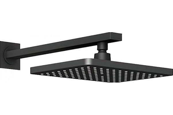 Душевой комплект Timo Torne SX-4319/03SM С ВНУТРЕННЕЙ ЧАСТЬЮ, черный, шланг металлический 150 см