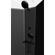 Душевая кабина Timo Premium Ilma-909 B Black четверть круга, поддон средний