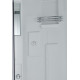 Душевая кабина Timo Standart T-5520 L Г/М с гидромассажем, поддон средний, стекло матовое