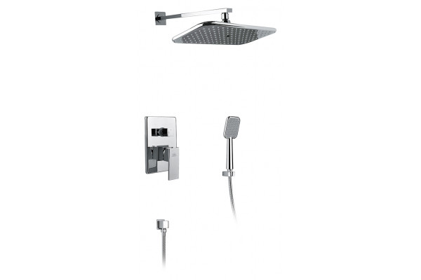 Душевой комплект Timo Selene SX-2069/00 SM1013 шланг металлический 150 см,  в стиле hi-tech