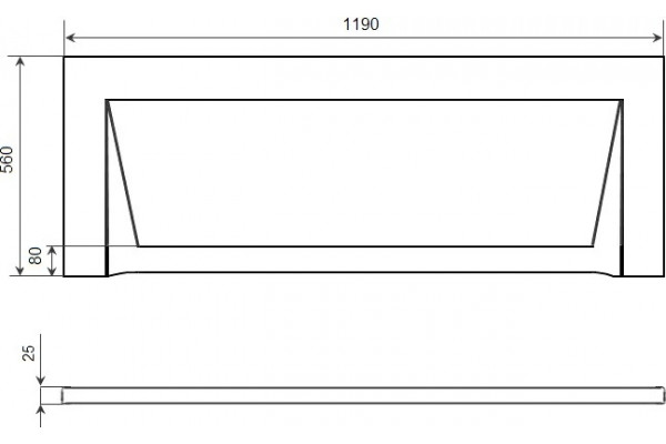 Экран Timo FP12 119x56