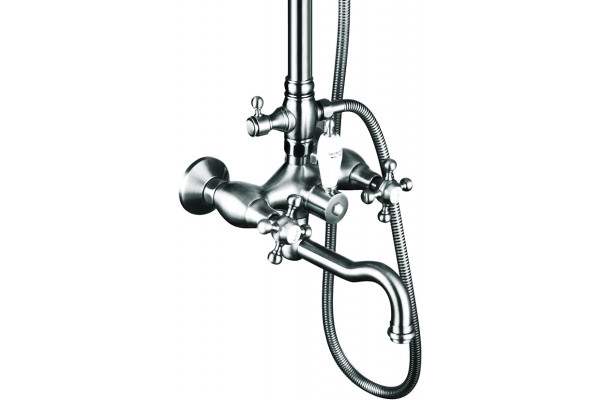 Душевая стойка Timo Nelson SX-1290/00 chrome хром, штанга 130 см