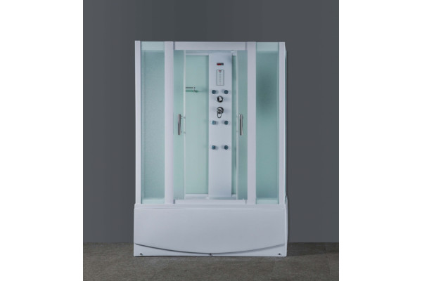 Душевой бокс Timo Eco TE-0750 прямоугольный, с гидромассажем, стекло рифленое