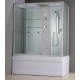 Душевой бокс Timo Lux TL-1506 прямоугольный, с гидромассажем, стекло прозрачное