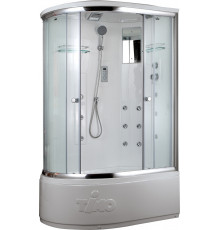 Душевая кабина Timo Lux T-7720 R прямоугольная-асимметричная, поддон глубокий, с гидромассажем