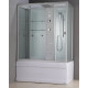 Душевой бокс Timo Lux TL1505 прямоугольный, с гидромассажем, стекло прозрачное