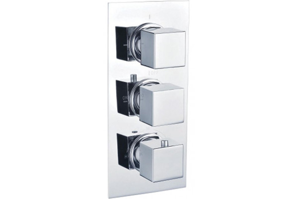 Душевой комплект Timo Tetra-thermo SX-0179/00 С ВНУТРЕННЕЙ ЧАСТЬЮ хром,  в современном стиле