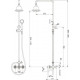 Душевая стойка Timo Nelson NelsonSX-1190chrom хром, штанга 130 см