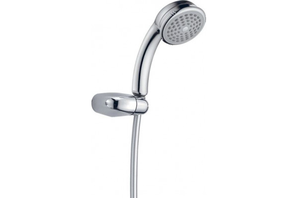 Душевой комплект Timo Helmi HelmiSX-4059/00-16SMchrom-white С ВНУТРЕННЕЙ ЧАСТЬЮ шланг металлический 150 см,  в современном стиле