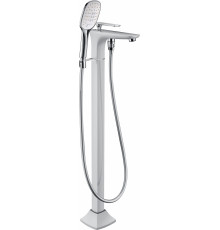 Смеситель Timo 4000/00-16Y-CRchrome /white напольный однорычажный, длина излива 21 см