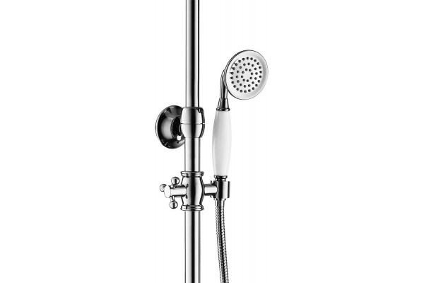 Душевая стойка Timo Adelia SX- 6010/02 antique хром, штанга 190 см