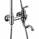 Душевая стойка Timo Adelia SX- 6010/02 antique хром, штанга 190 см