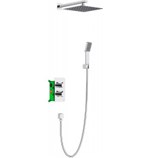 Душевой комплект Timo SX- 5159/00SM chrome С ВНУТРЕННЕЙ ЧАСТЬЮ хром, шланг металлический 150 см