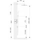 Душевой комплект Timo SX- 5059/00SM chrome С ВНУТРЕННЕЙ ЧАСТЬЮ хром, шланг металлический 150 см
