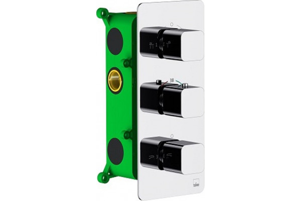 Душевой комплект Timo SX- 5049/00SM chrome С ВНУТРЕННЕЙ ЧАСТЬЮ хром, шланг металлический 150 см