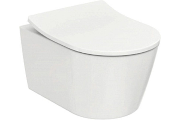 Унитаз подвесной Toto RP CW552Y с микролифтом, белый, овальный, 38x54 см