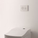 Кнопка смыва Toto Neorest E00003T белая механическая,  в современном стиле