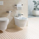Биде подвесное Toto MH BW10045G1#XW цвет белый, овальное, 40x55 см