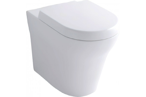 Унитаз приставной Toto MH CW163Y#XW безободковая белый, 39x62.4 см