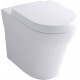 Унитаз приставной Toto MH CW163Y#XW безободковая белый, 39x62.4 см
