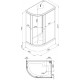 Душевая кабина Triton Риф Щ0000044426 R, 120х80, поддон средний, стекло рифленое