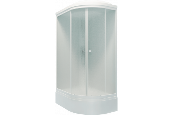 Душевая кабина Triton Риф Щ0000044424 L, 120х80, поддон средний, стекло рифленое