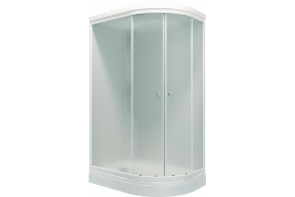 Душевая кабина Triton Риф Щ0000044422 L, 120х80, поддон средний, стекло рифленое