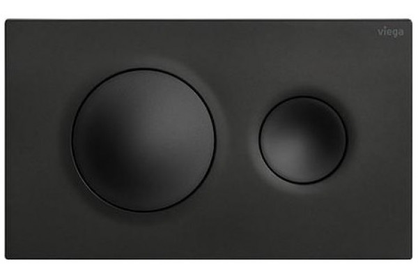 796389 Prevista Панель смыва для унитазов Visign for Style 20, пластик, матовый черный, модель 8610.1