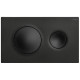 796389 Prevista Панель смыва для унитазов Visign for Style 20, пластик, матовый черный, модель 8610.1