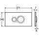 Кнопка смыва Viega Visign for Style 10 596323 (хром глянцевый)